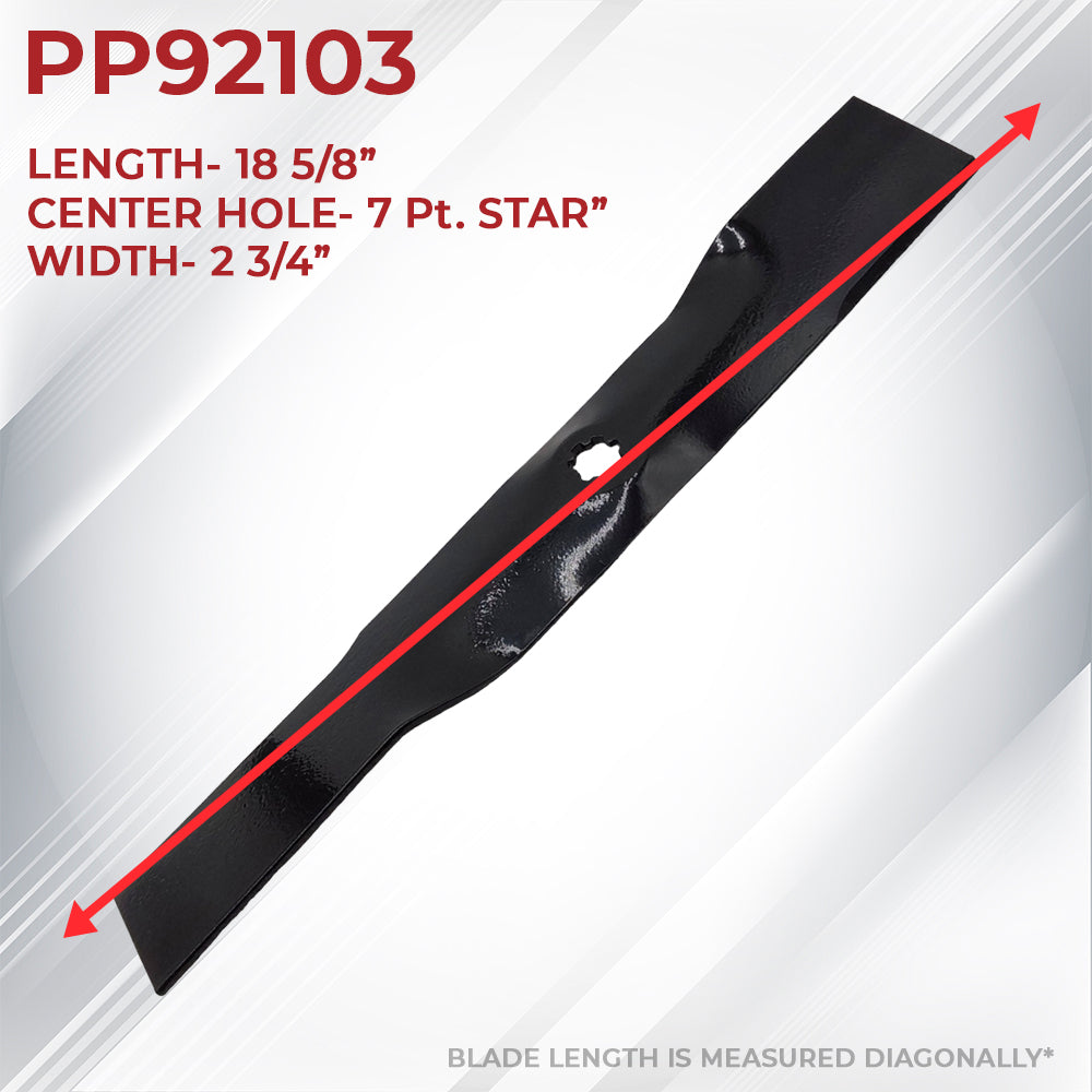 Proven Part Blades and Belt Kit Fits GX21380, GX21395