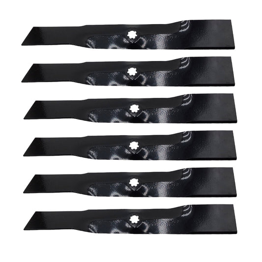 6PK 54" Deck Blades fits Craftsman for John Deere GX21380 GY20679 GY20684 GY20686