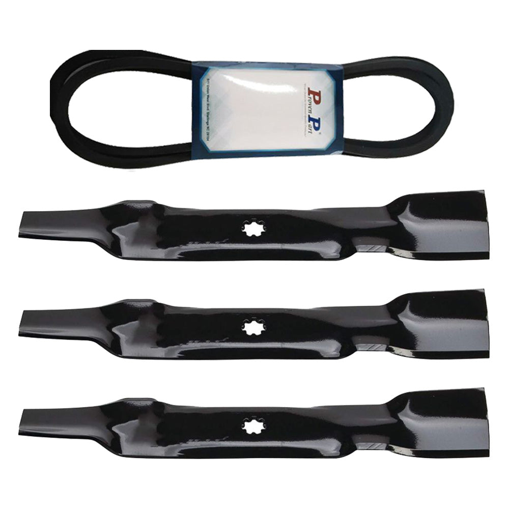 Proven Part Blades and Belt Kit Fits AM137757, GX21833