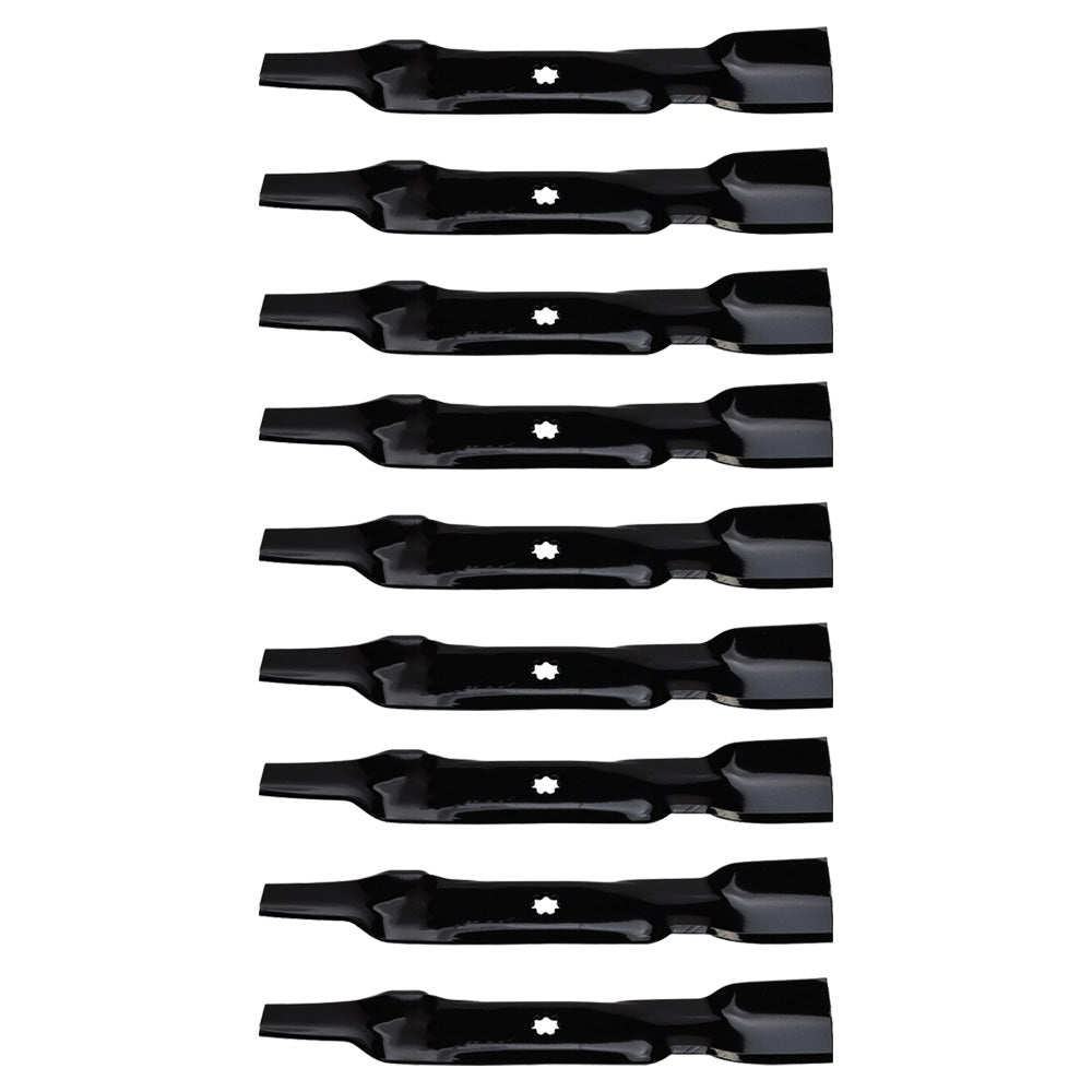 (9) Deck Blade For John Deere 145 155C D140 D150 D160 LA130 LA140 GX21784 GY20852