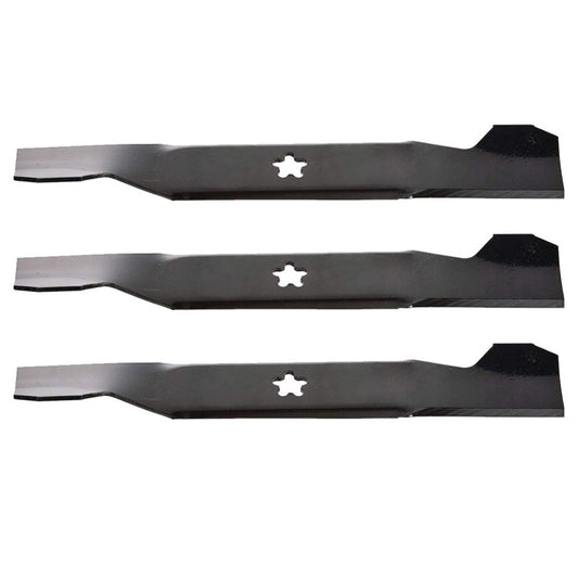 3 Mower Blades 44" Cut 130652 532130652 95-006 Fits AYP For Poulan