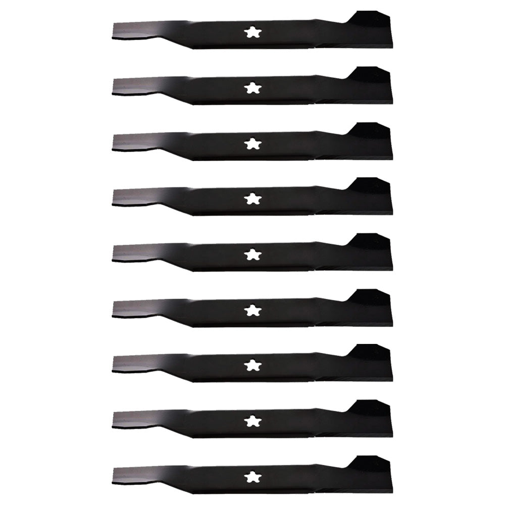 9 Mower Blades 44" Cut 130652 532130652 95-006 Fits AYP For Poulan