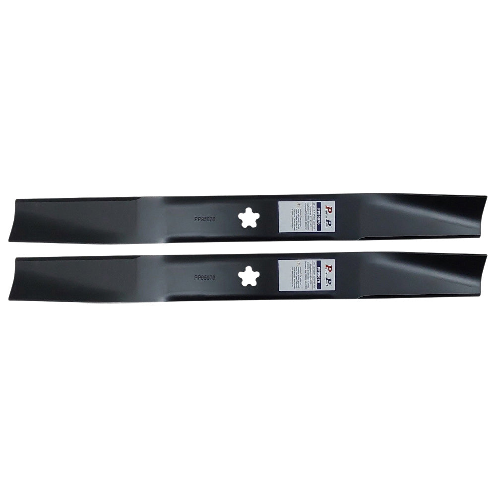 Proven Part 2x Medium Lift Blade 22In Fits Husqvarna 22" Deck Walk-behind mowers: 7022, 7022F, 7022KR, 8522, HD700L, HD800HW, HD775HW, HU775AWD, HU800HW, HD600L, 7022R, HD725E, HU675AWD, HU600F