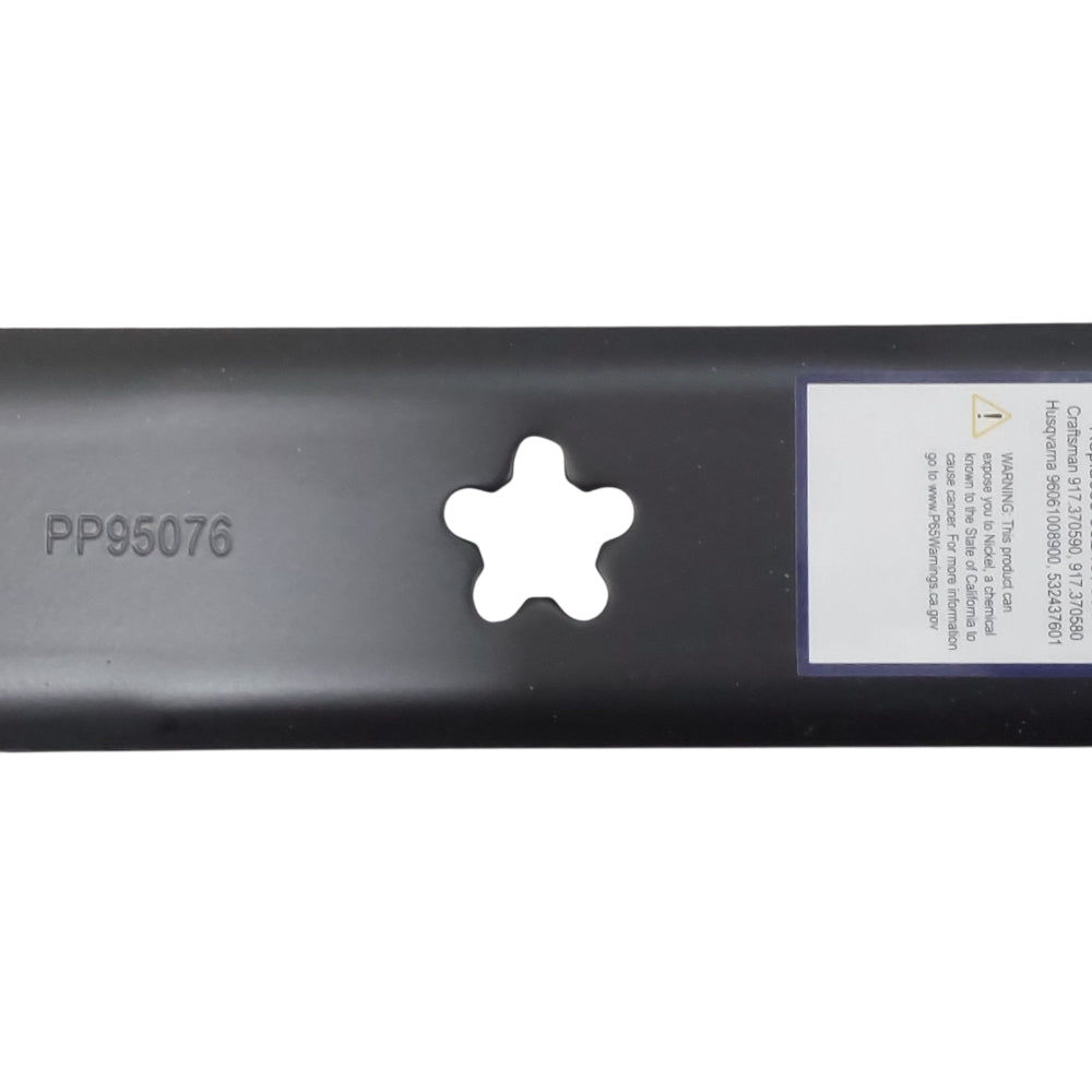 4x Proven Part Medium Lift Blade 22In Fits Husqvarna 22" Deck Walk-behind mowers: 7022, 7022F, 7022KR, 8522, HD700L, HD800HW, HD775HW, HU775AWD, HU800HW, HD600L, 7022R, HD725E, HU675AWD, HU600F