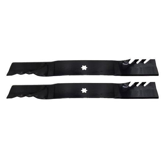 2PK Toothed Blades for Cub Cadet 42-04290 942-04290 942-04244 942-04244A
