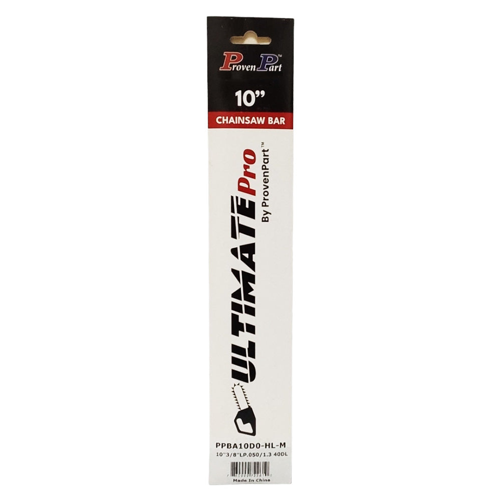 Proven Part 10" Guide Bar With A 3/8" LP .050" 40 DL Chain A318 MT Replaces 100SDEA318
