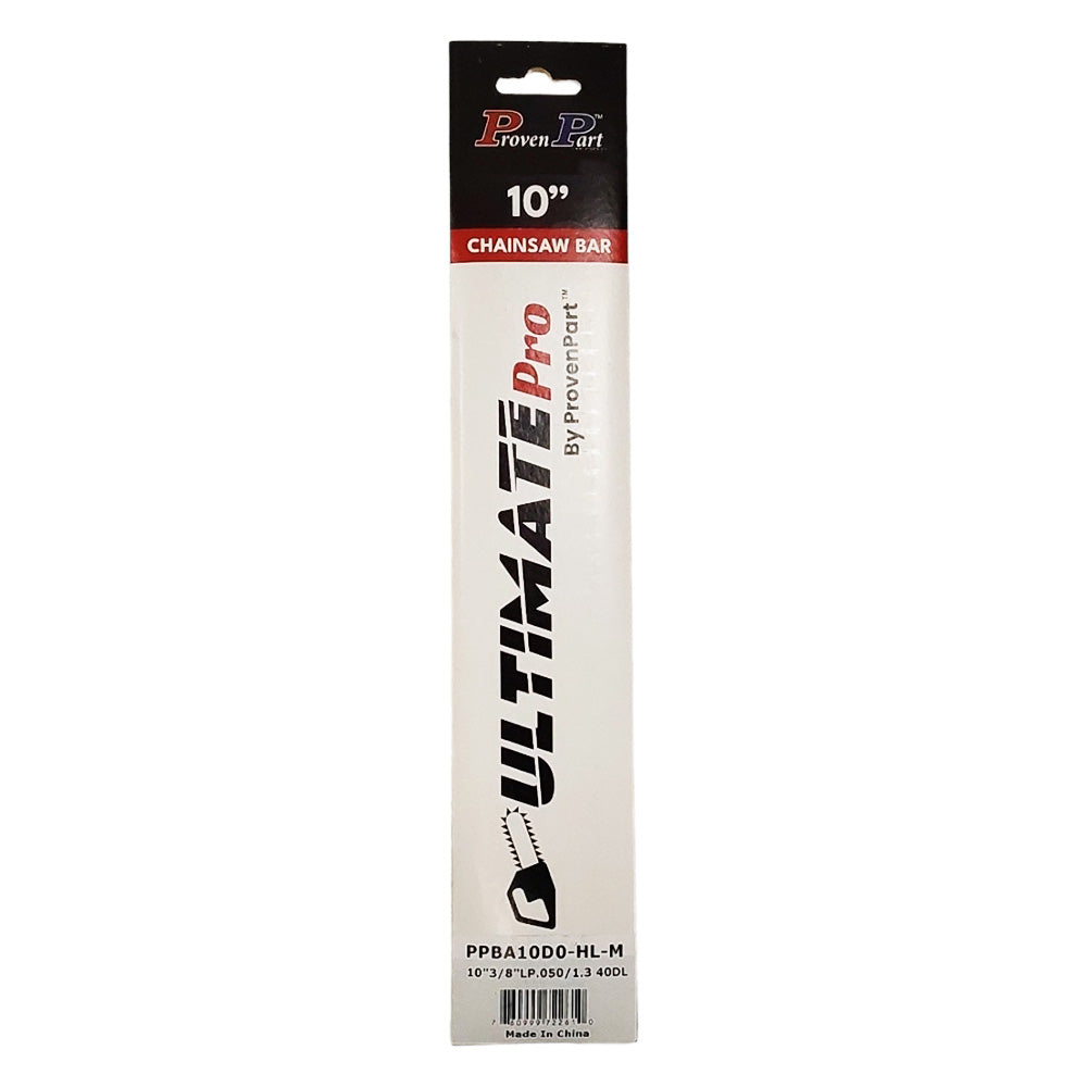 Proven Part 10" Guide Bar Chainsaw Uses 3/8" LP .050" G 40 DL A318 MT RPL 100SDEA318