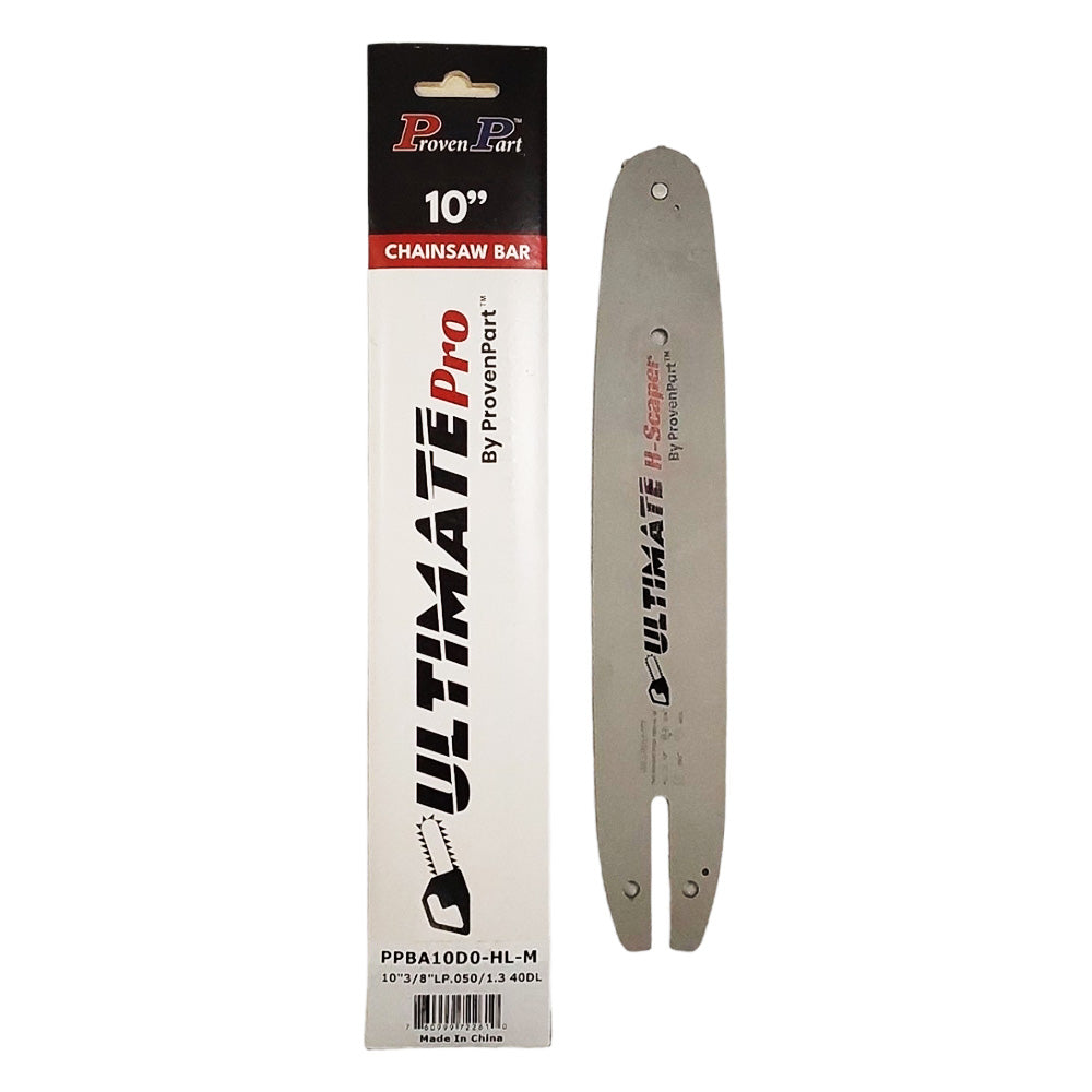 Proven Part 10" Guide Bar With A 3/8" LP .050" 40 DL Chain A318 MT Replaces 100SDEA318