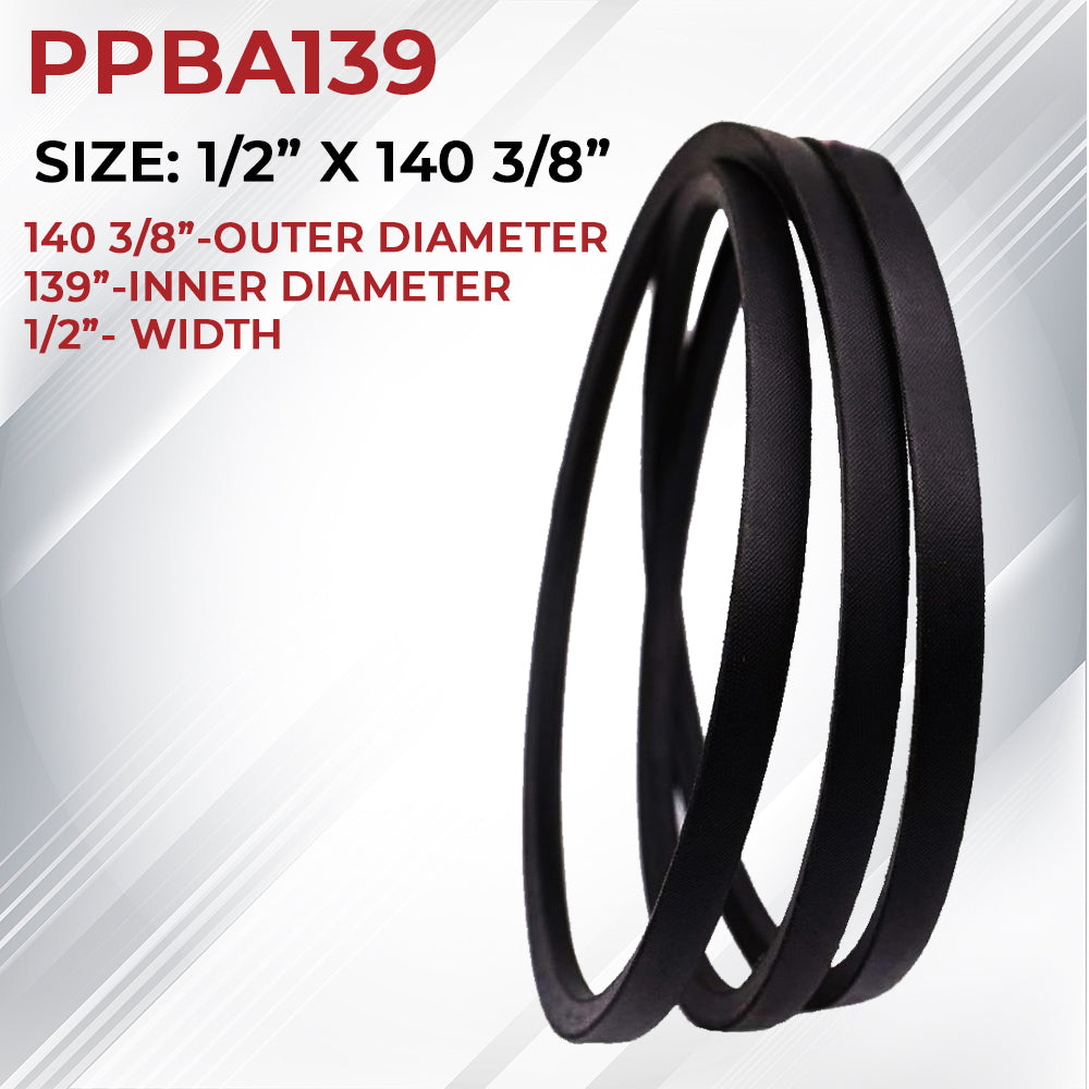 Proven Part Blades and Belt Kit Fits AM137757, GX21833