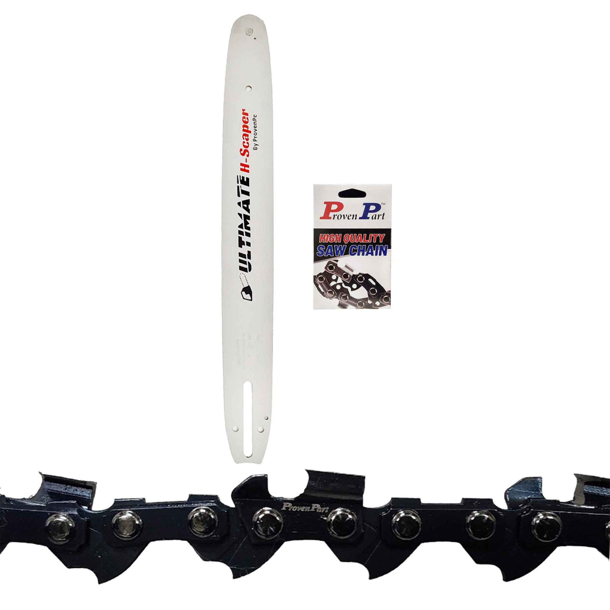 Proven Part Chainsaw Guide Bars 3/8" LP .050" A041 Fit Dolmar PS-221TH, ES-2136, ES-2136TLC
