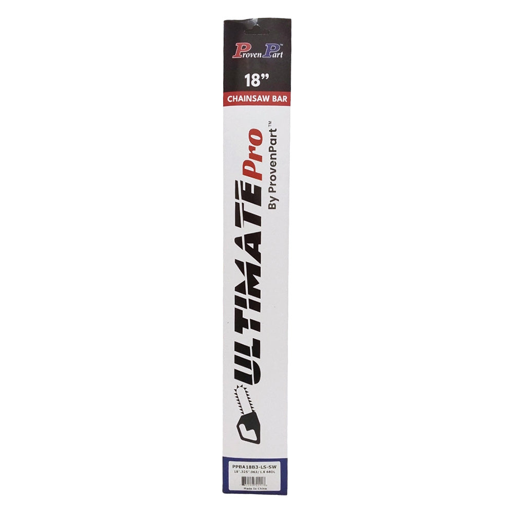 Proven Part 18" Bar And Two Chains For Stihl MS250 MS251 3005 008 4717 Pitch .325" Gauge .063" DL68 26RM3-68