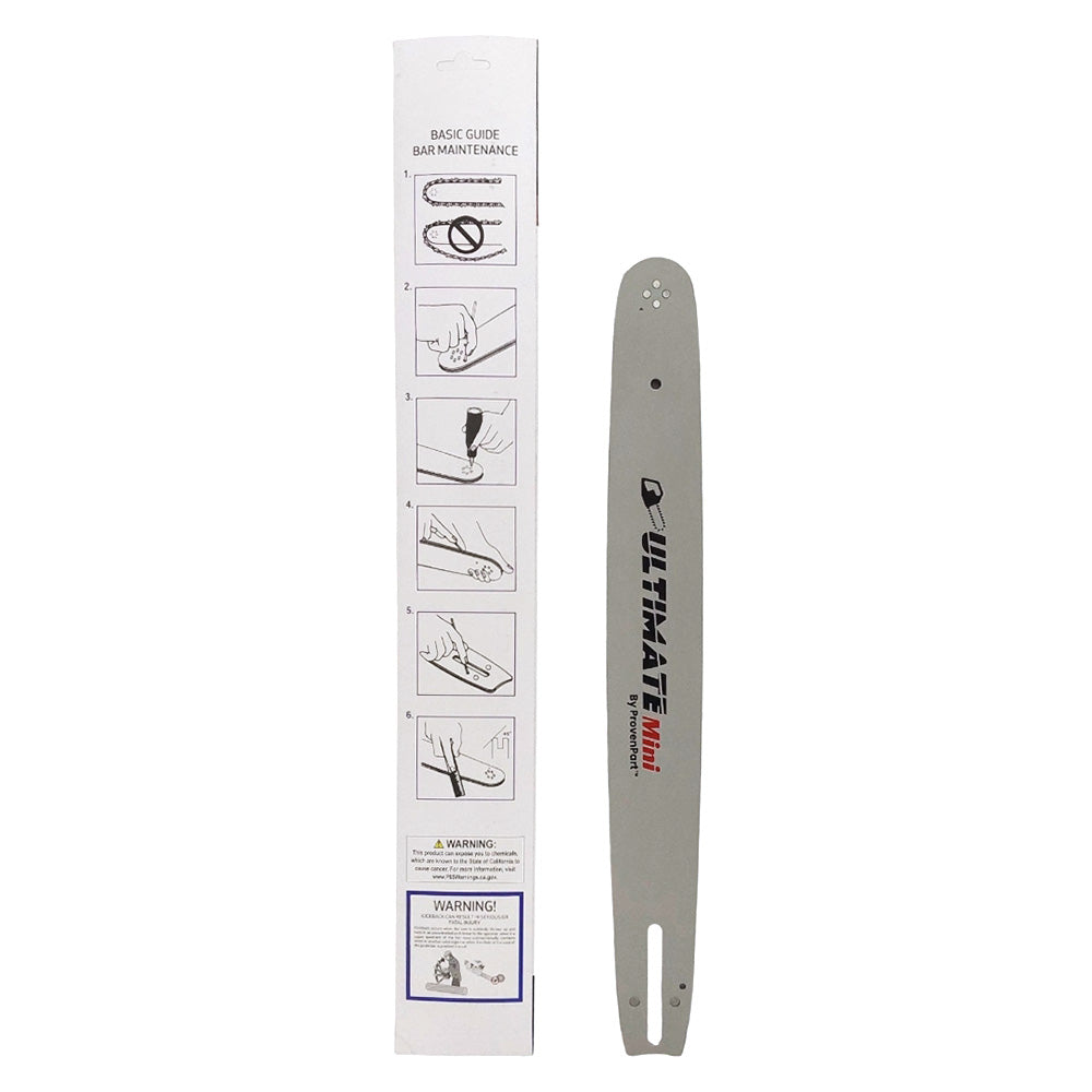 Proven Part 18" Chainsaw Guide Bar And One Semi Chisel Chain 3/8"LP .050" 62DL CL PO A041