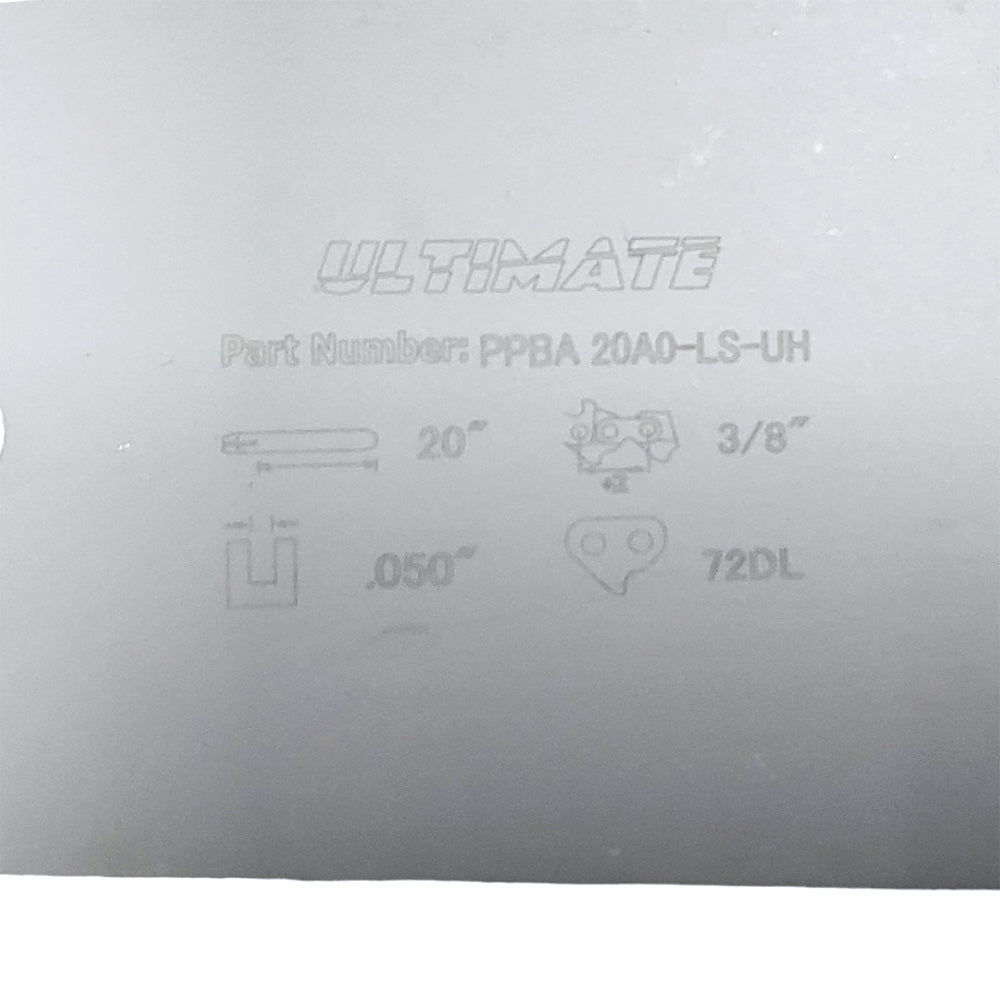 Proven Part 200VXLhk095 Guide Bar, 20", 3/8", .050", 70DL For Makita E-00131 LS UH K095