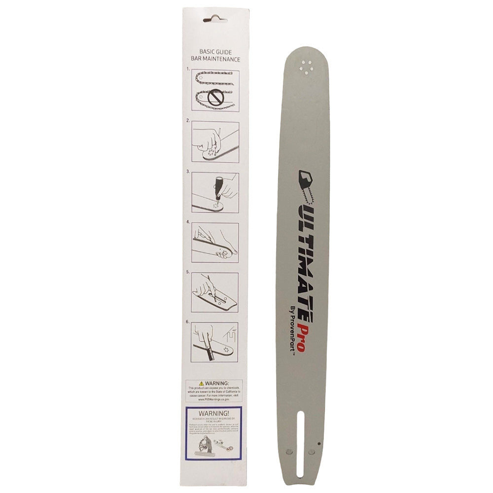 Proven Part 20" Chainsaw Guide Bar 3/8" .050" 72DL For Husqvarna 596687472 RN HV D009