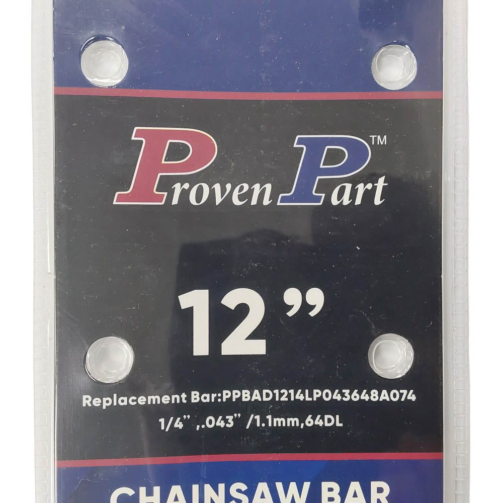 Proven Part 12In Bar and 2 Chains 3/8LP .043 64DL For Stihl HT130, HT131, HT156, MSA120C 30050083405