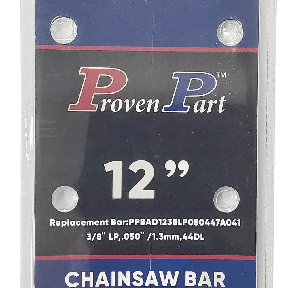 Proven Part 12In Chainsaw Bar 3/8LP .050 44DL For Jonsered CS 2135, CS 2137, CS 2138, CS 2234, CS 2238S 120SDEA041