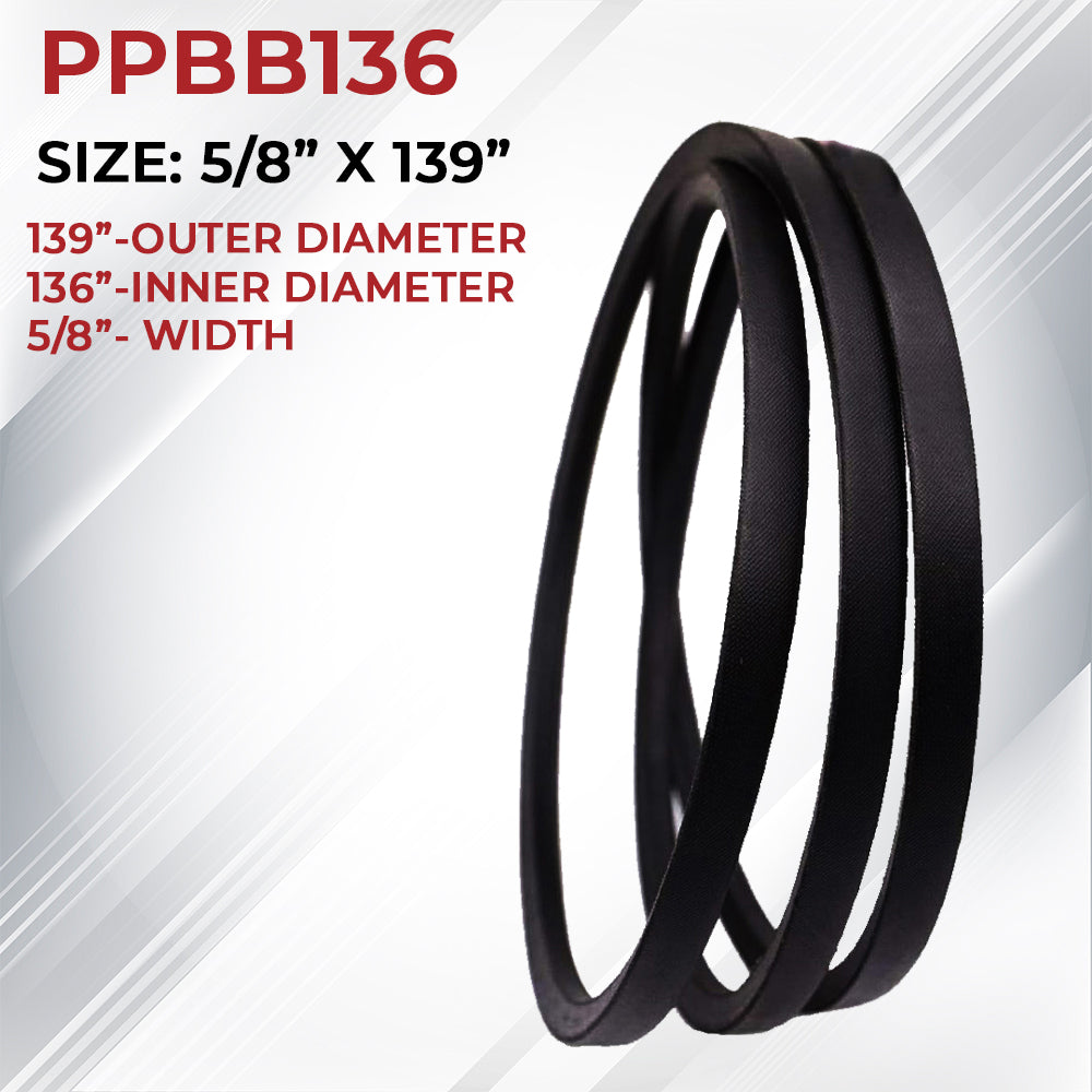 Proven Part Complete 48" Deck Pulley Belt Kit For Husqvarna YTH2348 YTH22K48 YTH23K48 48"
