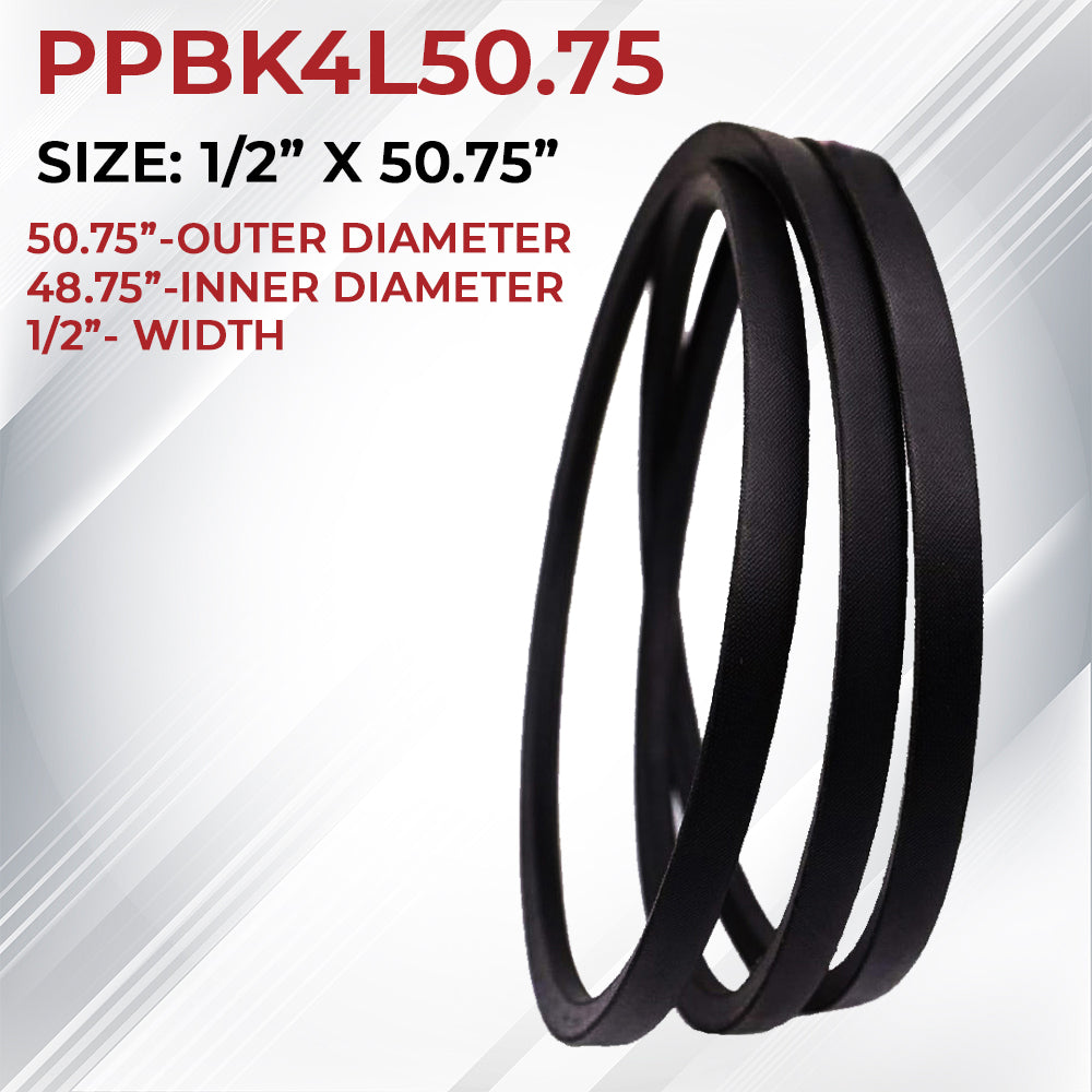 Proven Part Belt 1/2 X 50.75 Fits Hustler Drive Belts 603907 607400
