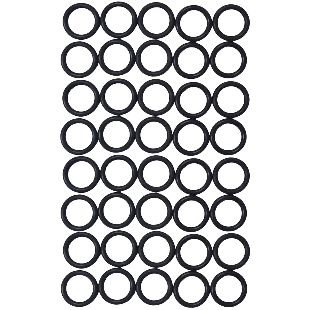 Proven Part 40 PK 3/8" High Temperature O-Rings, Quick Connect To 3/8" Female, Plug 3/8" Female Stainless
