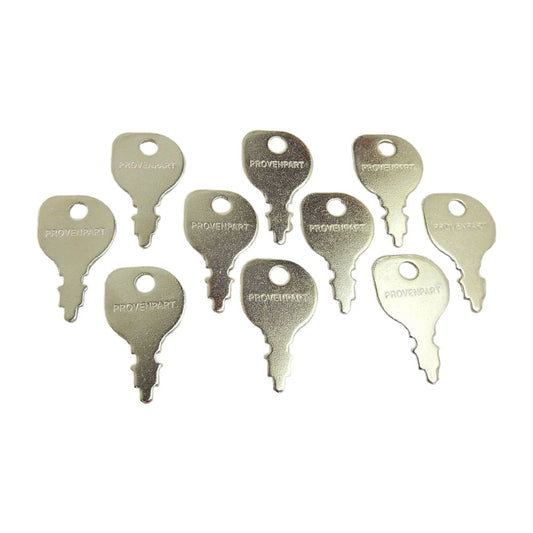 Proven Part 10 Pack Lawn Mower Indak Ignition Keys For 691959 109310 83022