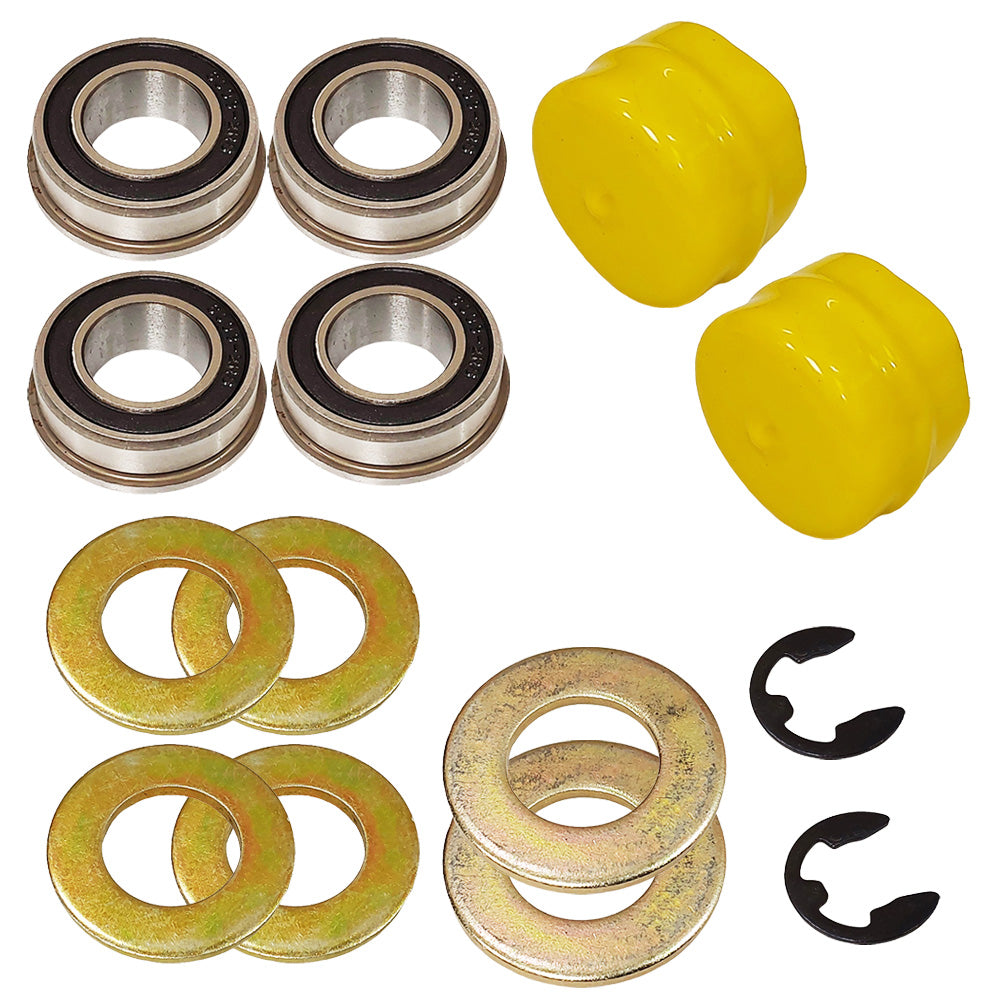 FRONT WHEEL BUSHING KIT FITS JOHN DEERE M123811, GX21931, M143338 M123254