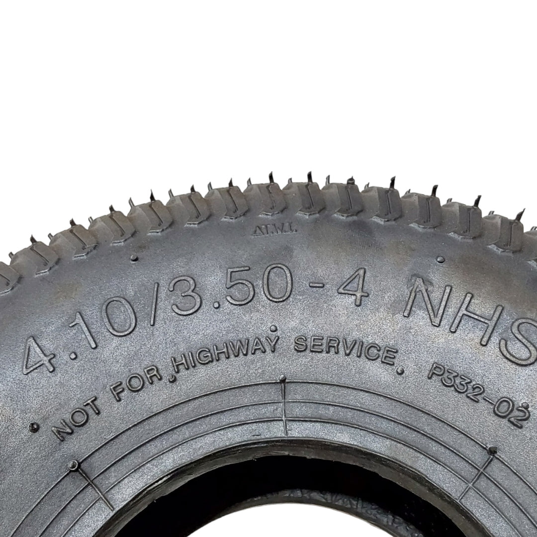 Proven Part 2 Pack Of 4.10/3.50-4 410X350X4 Master Tread 4-Ply Tubeless Lawn Mower Tires