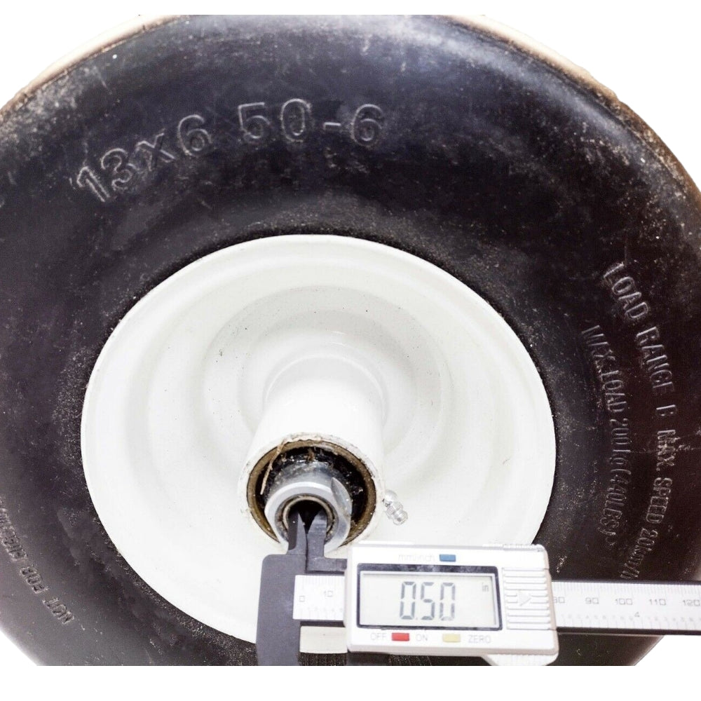 Proven Part 13X6.50-6 Flat Free Tire Assembly Fits 109-9127 For Exmark