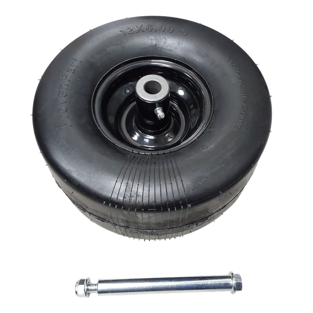 Proven Part No Flat Tire Assembly Fits Toro 145-4692 12x5-6 145-4649, 99-5107, 145-4673