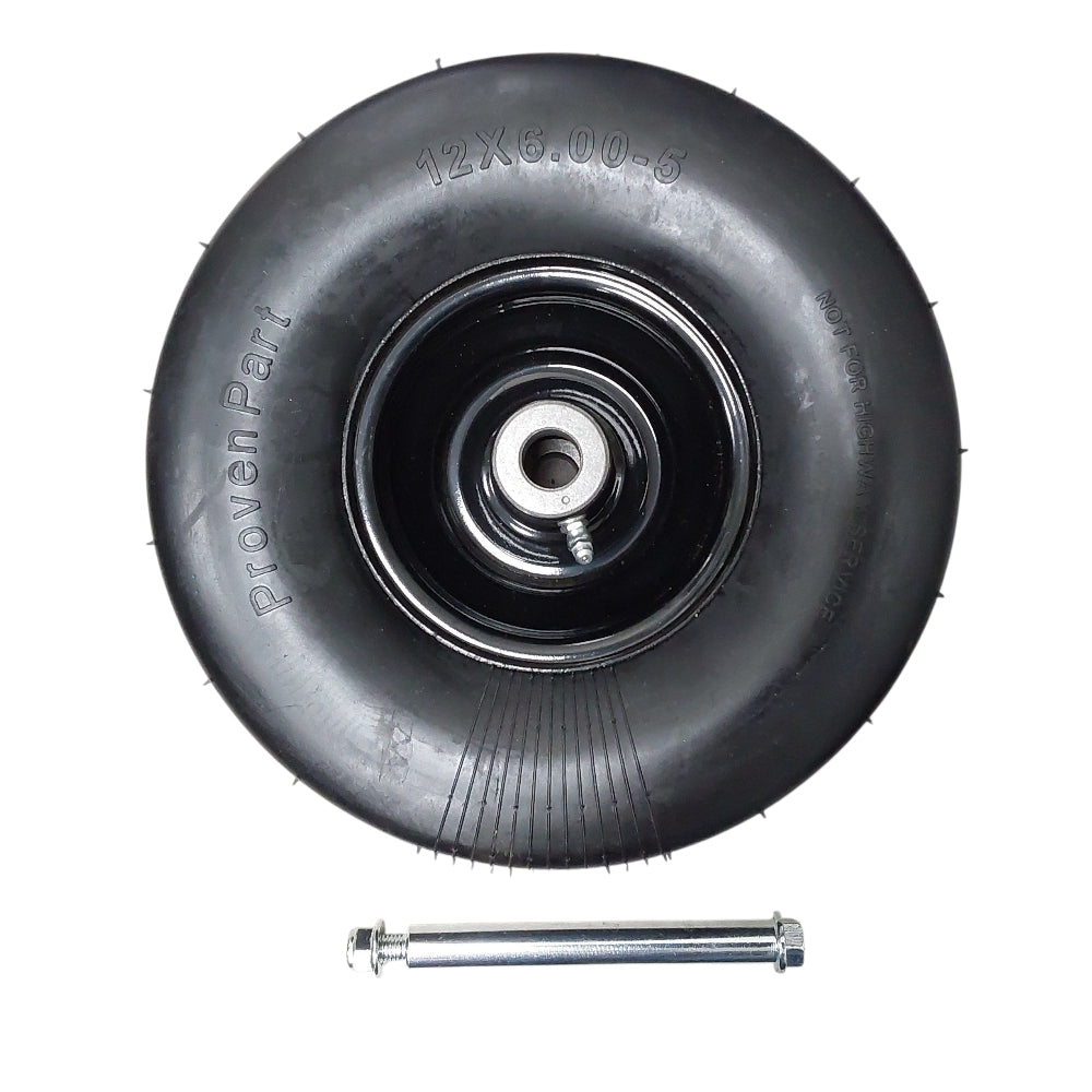Proven Part No Flat Tire Assembly Fits Toro 145-4692 12x5-6 145-4649, 99-5107, 145-4673