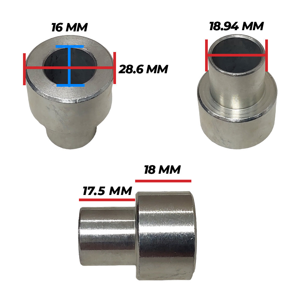 No Flat Wheel Spacer 3/4 - 5/8 18mm