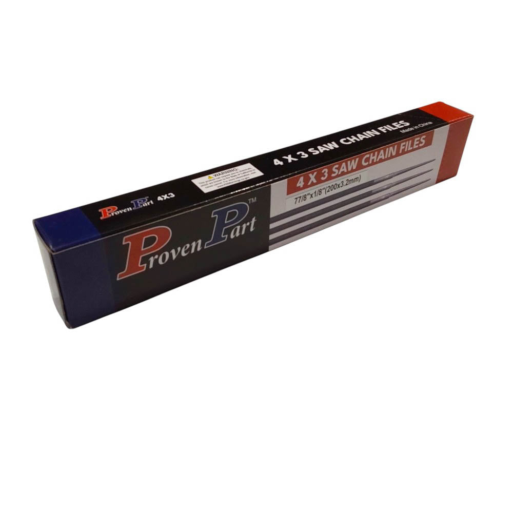 Proven Part 12 Pack 1/8" Chainsaw Chain Sharpening File 7010-871-0394 Used for 1/4" Picco