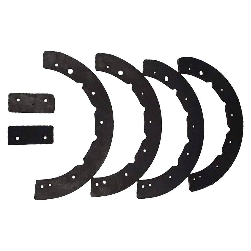 Proven Part Snow Blower Rubber Paddle Set Fits Mtd 7530613 7310782 7