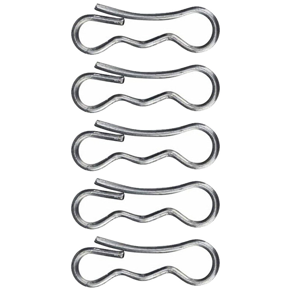 PACK OF 5 SNOW BLOWER SHEAR PINS AND COTTER PINS REPLACE 738-04124 738-04124A 714-04040