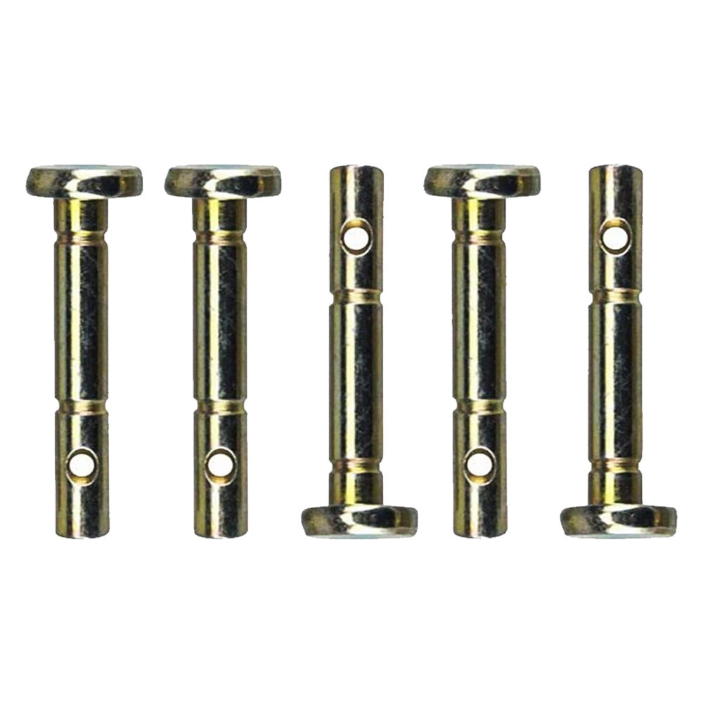 PACK OF 5 SNOW BLOWER SHEAR PINS AND COTTER PINS REPLACE 738-04124 738-04124A 714-04040