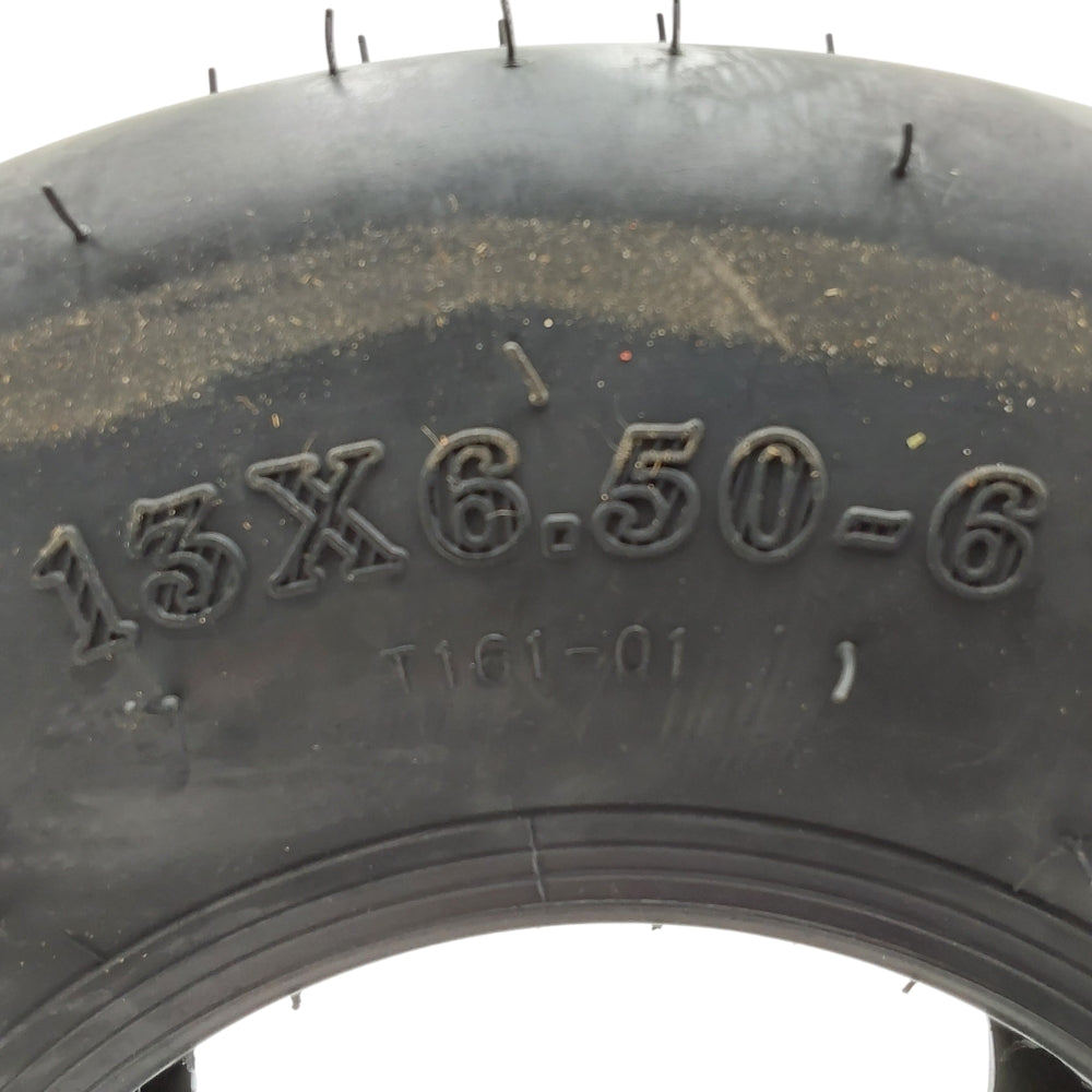 Proven Part 1- Rubber Tires 13X6.5-6 Slick Tread