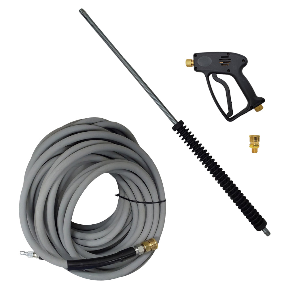Proven Part Pressure Washer Gun, 28" Wand & 100' Hose Kit 5000 Max PSI 10.5 GPM