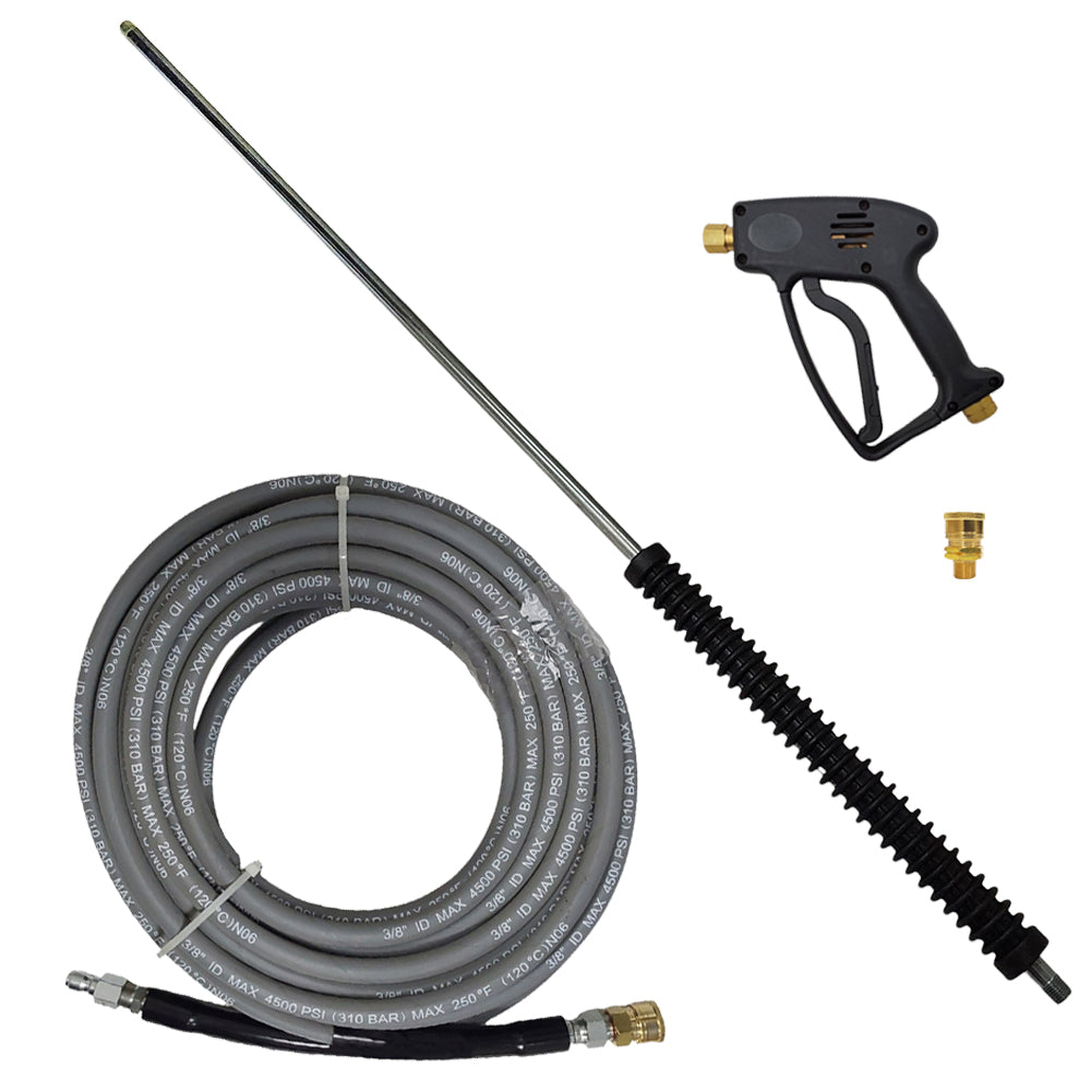 Proven Part Pressure Washer Gun, 36" Wand & 50' Hose Kit 5000 Max PSI 10.5 GPM