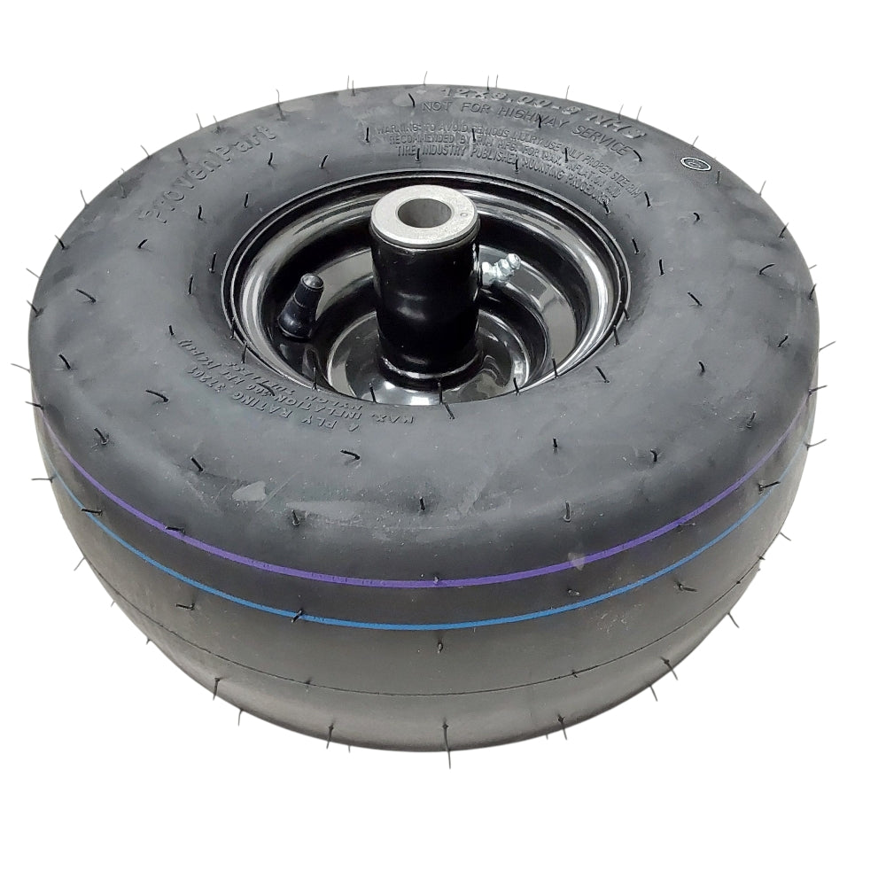 Proven Part Tubeless Air Filled Tire Assembly Fits 145-4692 complete wheel with Axle and bearings