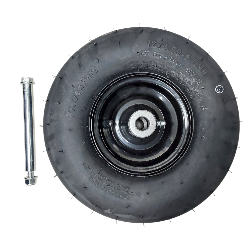 Proven Part 2-Tubeless Air Filled Tire Assembly Fits 145-4692 12x5-6 Complete Assembly