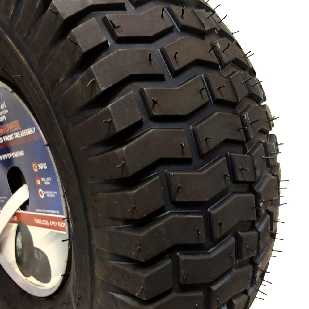 Proven Part Lawn Mower Front Tire and Rim 15x6-6 For Craftsman For Husqvarna For Cub Cadet