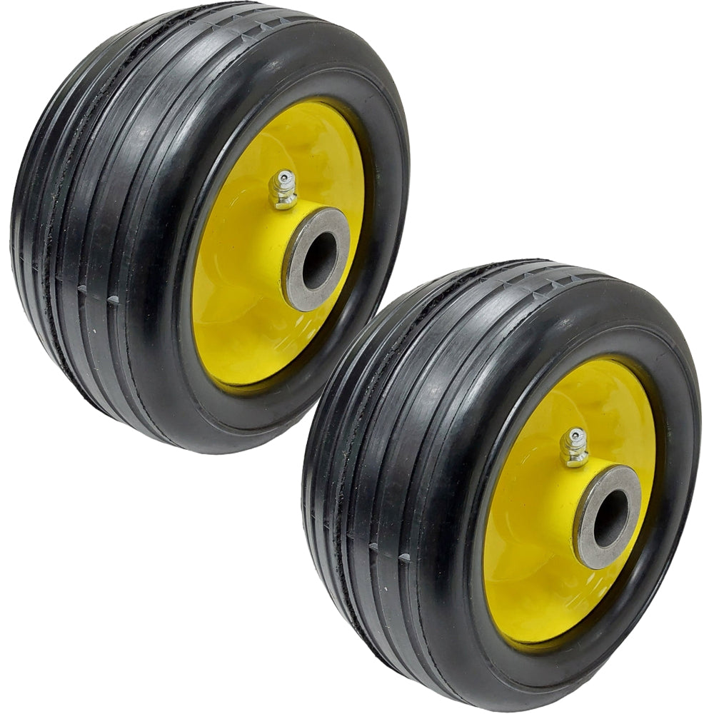 Proven Part 2-Pack No-Flat Wheels For John Deere AM106723