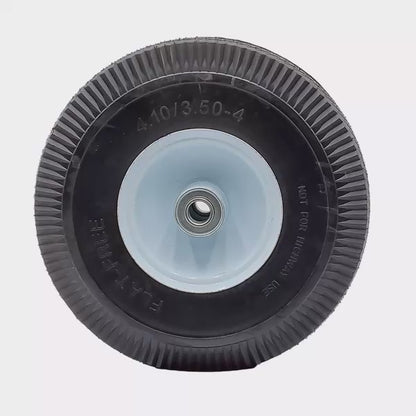 Proven Part Set Of 3 No Flat Puncture Proof Tires For Walk Behind Blowers 1 Front 4.10X3.50-4 And 2 No Flat Rear Puncture Proof 4.10X3.50-6 Tires For 4164204 4164205