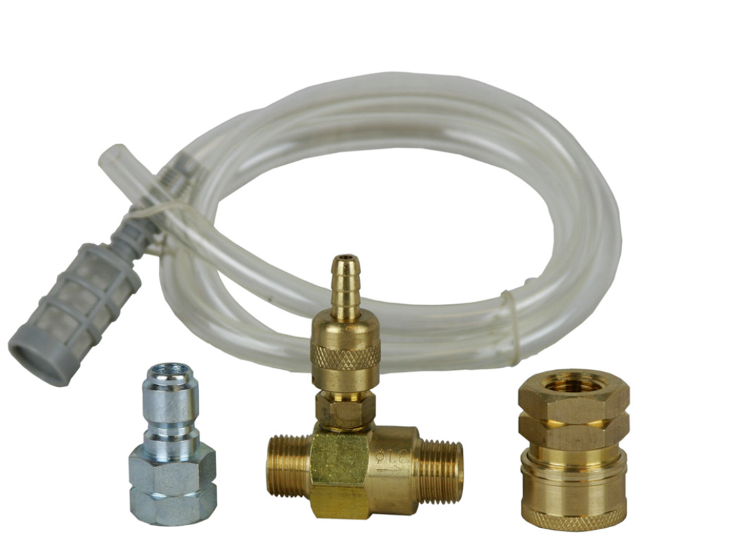 Proven Part Pressure Washer Chemical Injector With Hose Fits Be 85.400.000