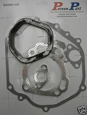 Proven Part Complete Gasket Kit For Honda GX390