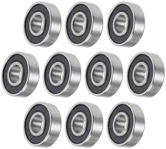 Proven Part 683-2Rs Rubber Double Sealed Miniature Ball Bearings 3X7X3Mm 10 Pack