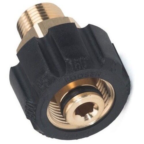 Proven Part M22 Steel Plug Fitting  1/4  Male M22Female Brass