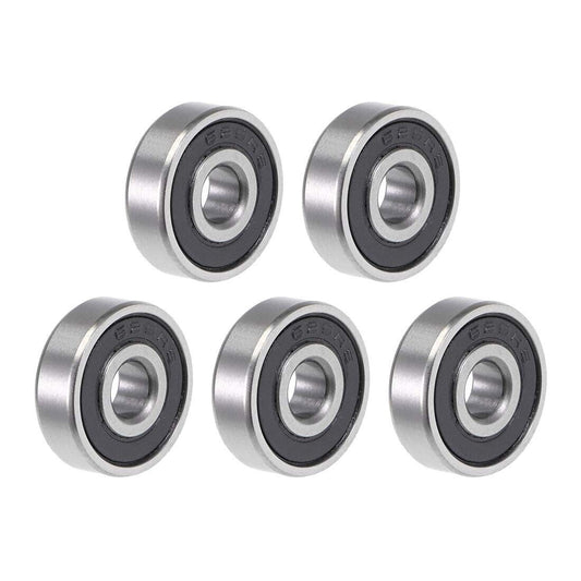 Proven Part 5Pcs 683-2Rs Rubber Double Sealed Deep Groove Ball Bearings 3X7X3Mm