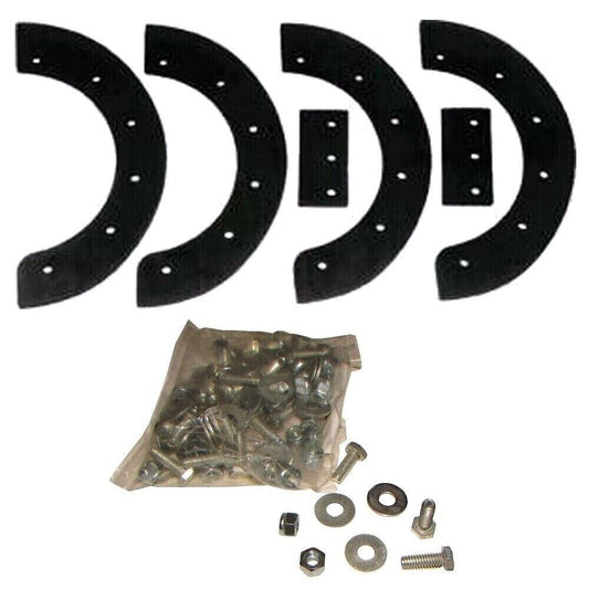 Proven Part Snow Blower Paddle Set With 60 Pc Hardware For 1501981Ma Snow Thrower Auger