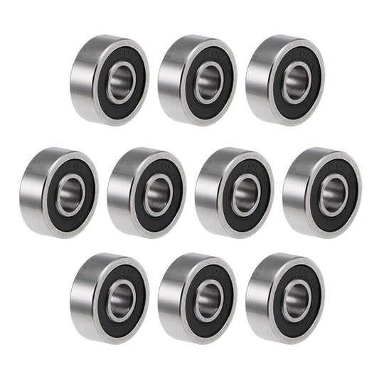 Proven Part 10Pcs 605-2Rs Deep Groove Ball Bearings Double Sealed Chrome Steel Z2