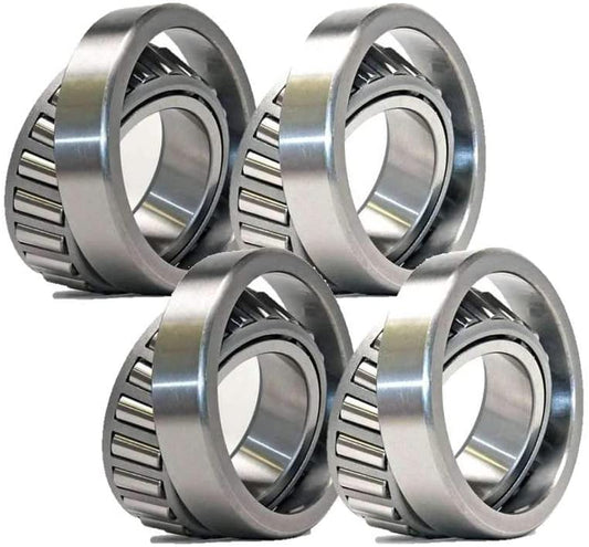 Proven Part Pack Of 4 Tapered Roller Bearings For 1-633585 1-633584 Lm11949 Lm11910